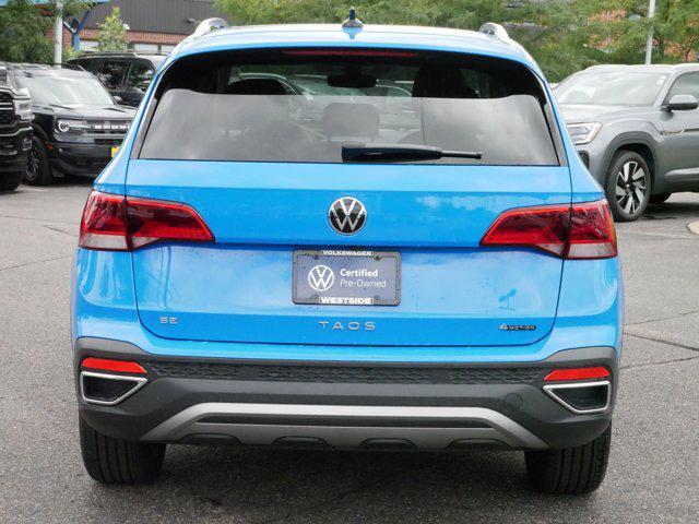 used 2024 Volkswagen Taos car, priced at $25,975