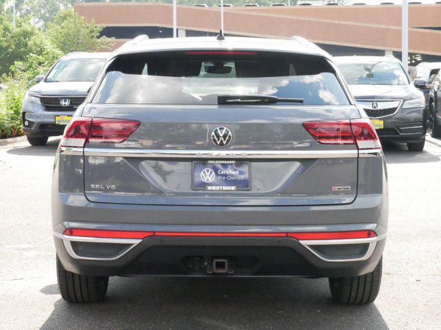 used 2021 Volkswagen Atlas Cross Sport car, priced at $29,975