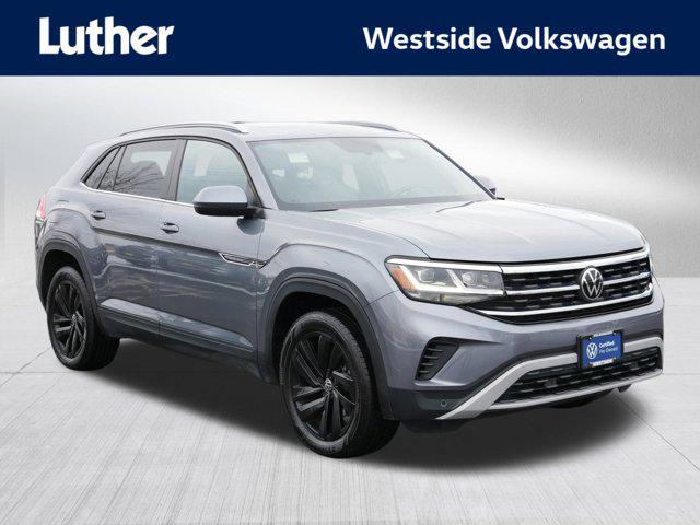 used 2022 Volkswagen Atlas Cross Sport car, priced at $22,975