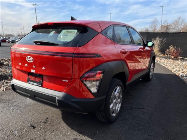 new 2025 Hyundai Kona car, priced at $27,650