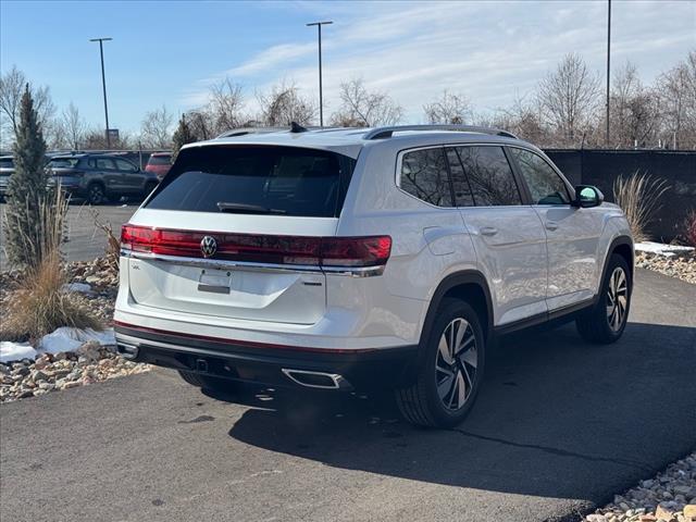 new 2025 Volkswagen Atlas car, priced at $46,076