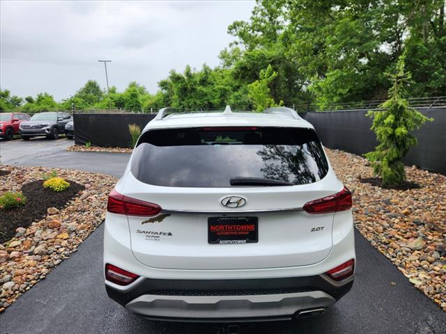 used 2019 Hyundai Santa Fe car, priced at $19,988