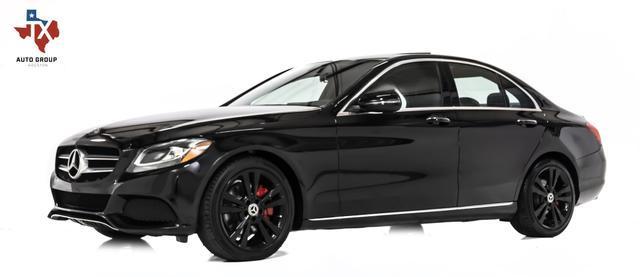 used 2018 Mercedes-Benz C-Class car, priced at $22,399