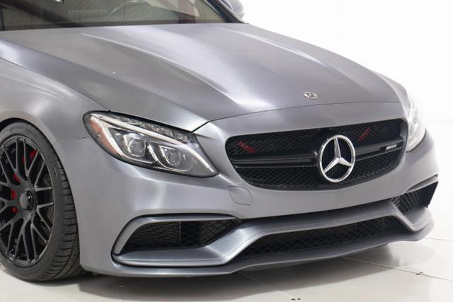 used 2018 Mercedes-Benz AMG C 63 car, priced at $46,995