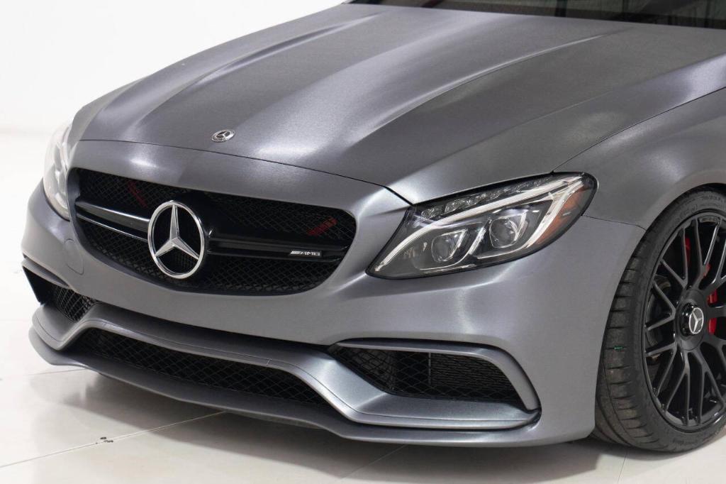 used 2018 Mercedes-Benz AMG C 63 car, priced at $46,695