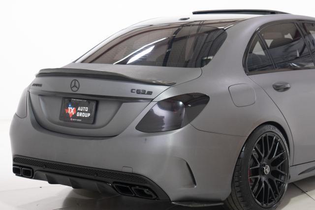 used 2018 Mercedes-Benz AMG C 63 car, priced at $46,995