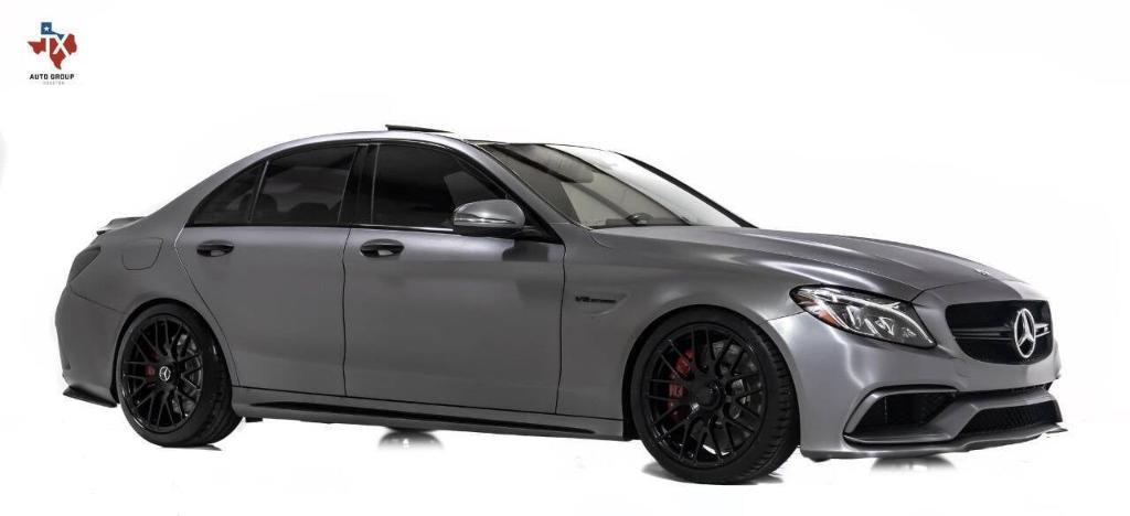 used 2018 Mercedes-Benz AMG C 63 car, priced at $46,695