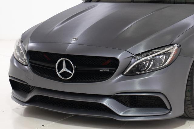 used 2018 Mercedes-Benz AMG C 63 car, priced at $46,995