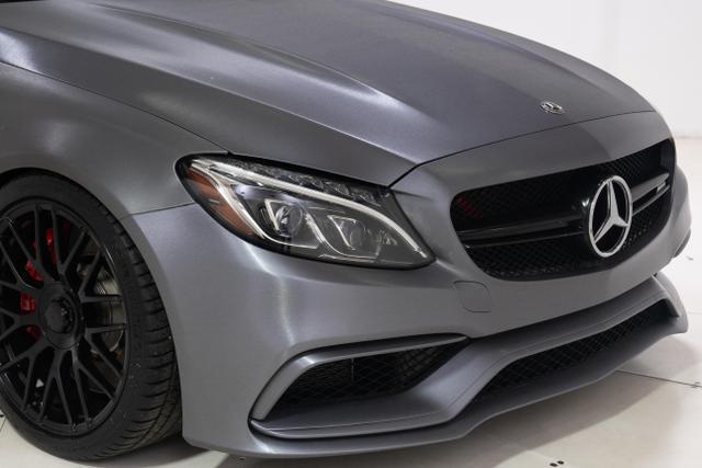 used 2018 Mercedes-Benz AMG C 63 car, priced at $46,995