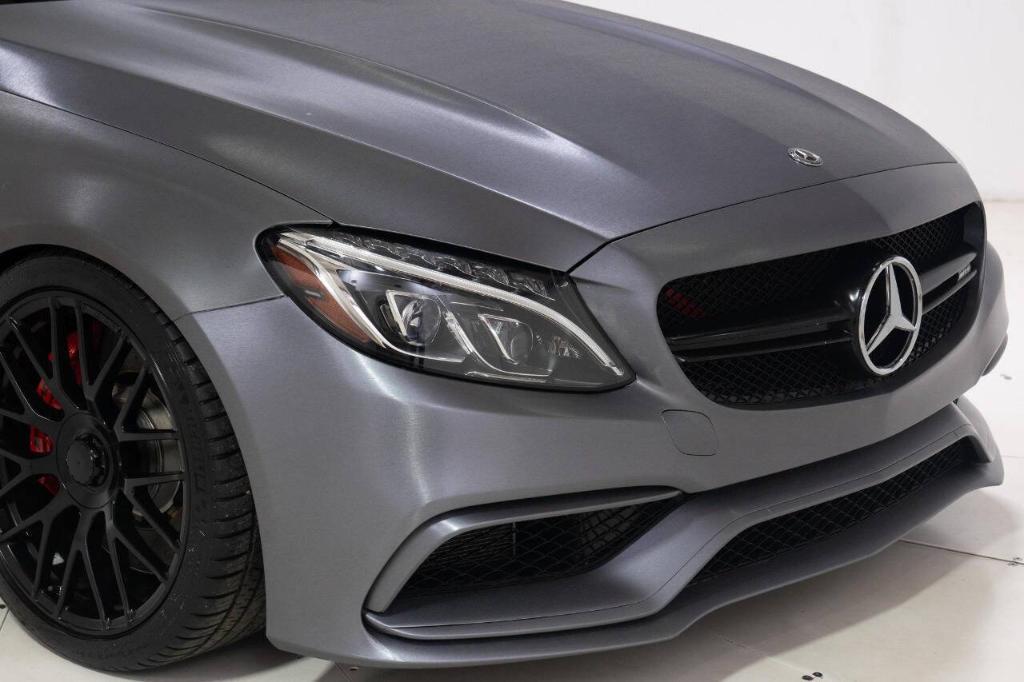 used 2018 Mercedes-Benz AMG C 63 car, priced at $46,695