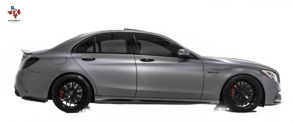 used 2018 Mercedes-Benz AMG C 63 car, priced at $46,695