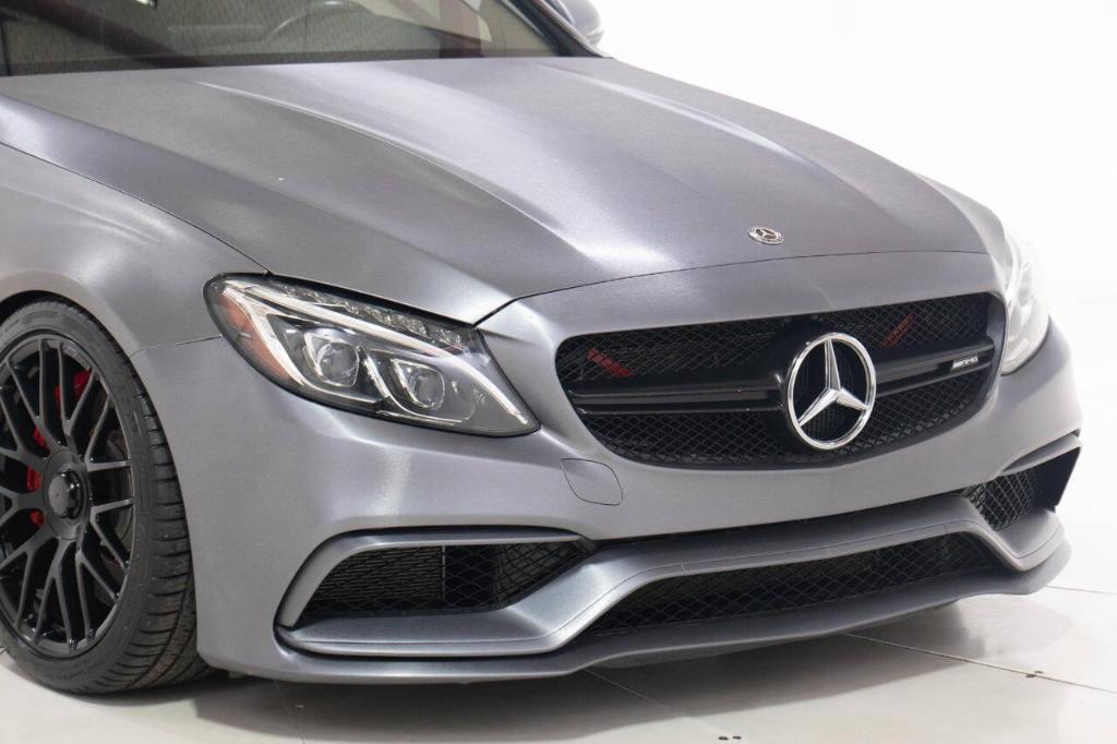 used 2018 Mercedes-Benz AMG C 63 car, priced at $46,695