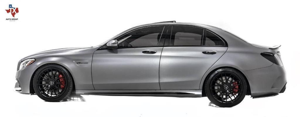 used 2018 Mercedes-Benz AMG C 63 car, priced at $46,695