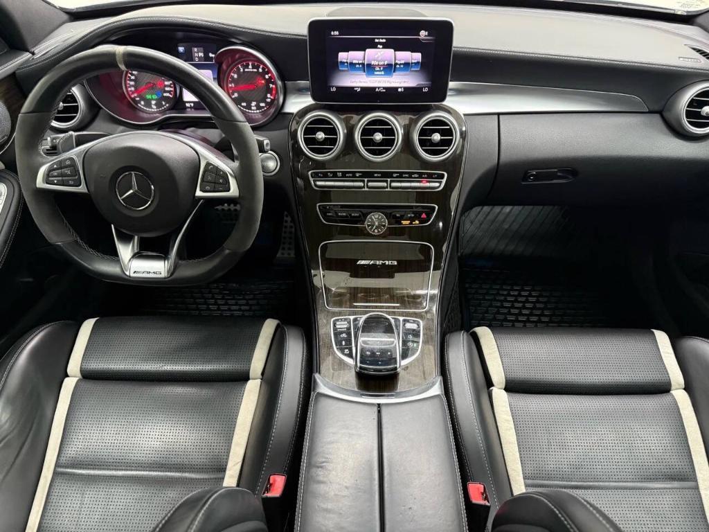 used 2017 Mercedes-Benz AMG C 63 car, priced at $38,633
