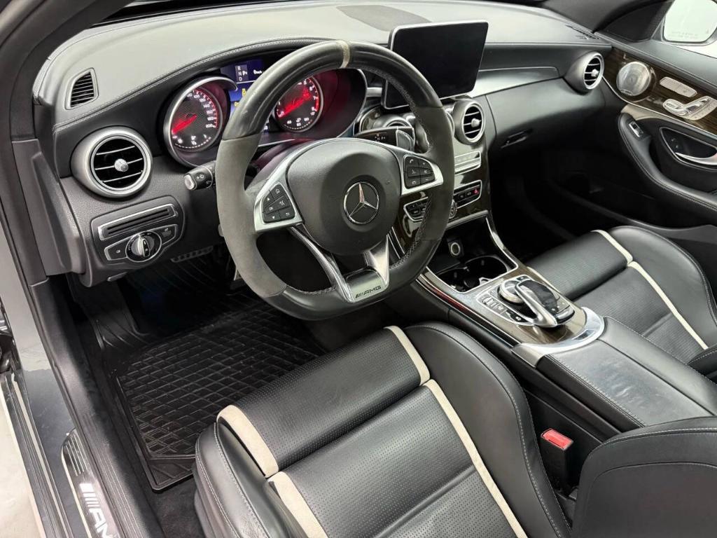 used 2017 Mercedes-Benz AMG C 63 car, priced at $38,633