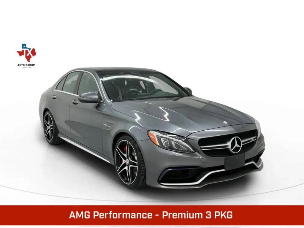 used 2017 Mercedes-Benz AMG C 63 car, priced at $38,633