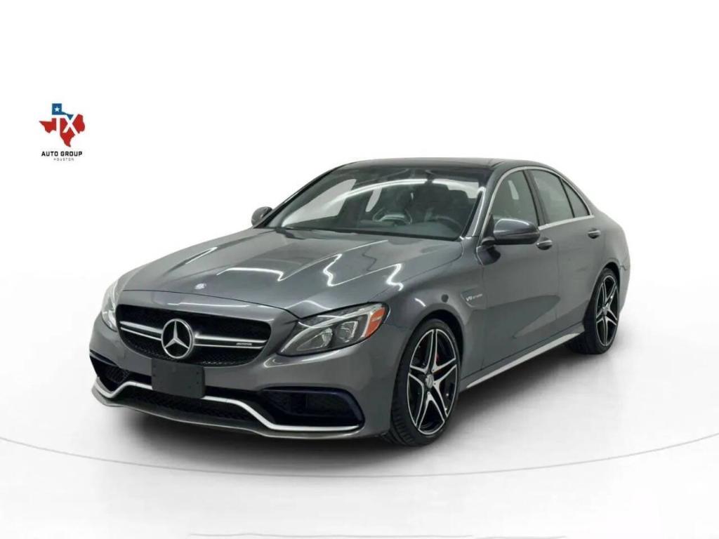 used 2017 Mercedes-Benz AMG C 63 car, priced at $38,633