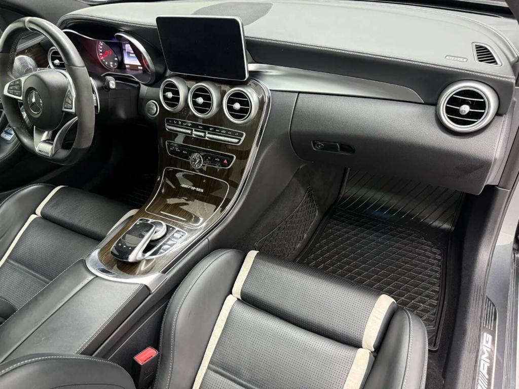 used 2017 Mercedes-Benz AMG C 63 car, priced at $38,633