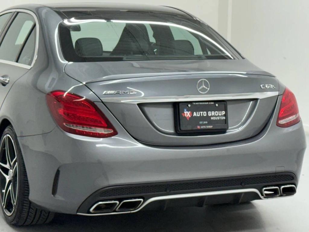 used 2017 Mercedes-Benz AMG C 63 car, priced at $38,633
