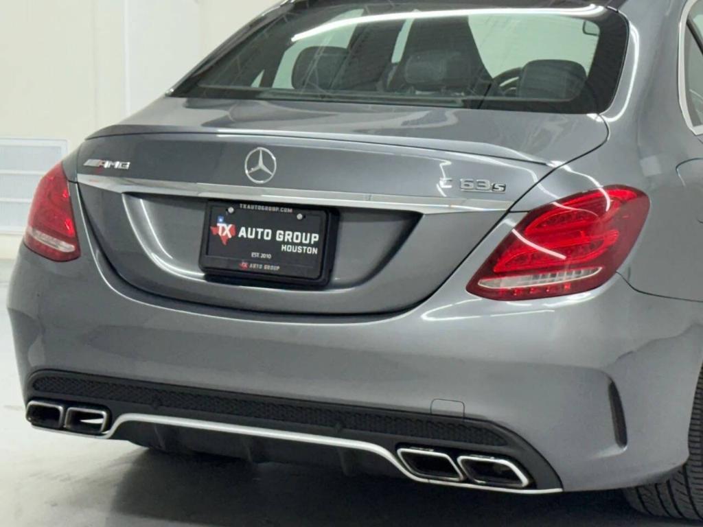 used 2017 Mercedes-Benz AMG C 63 car, priced at $38,633