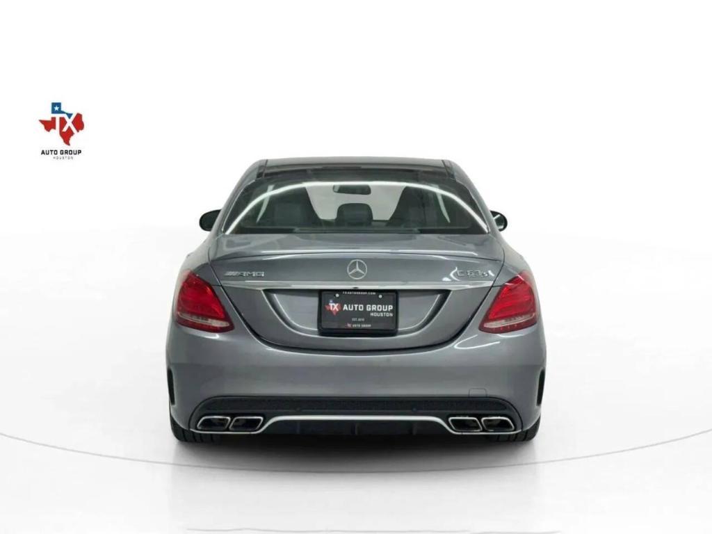 used 2017 Mercedes-Benz AMG C 63 car, priced at $38,633