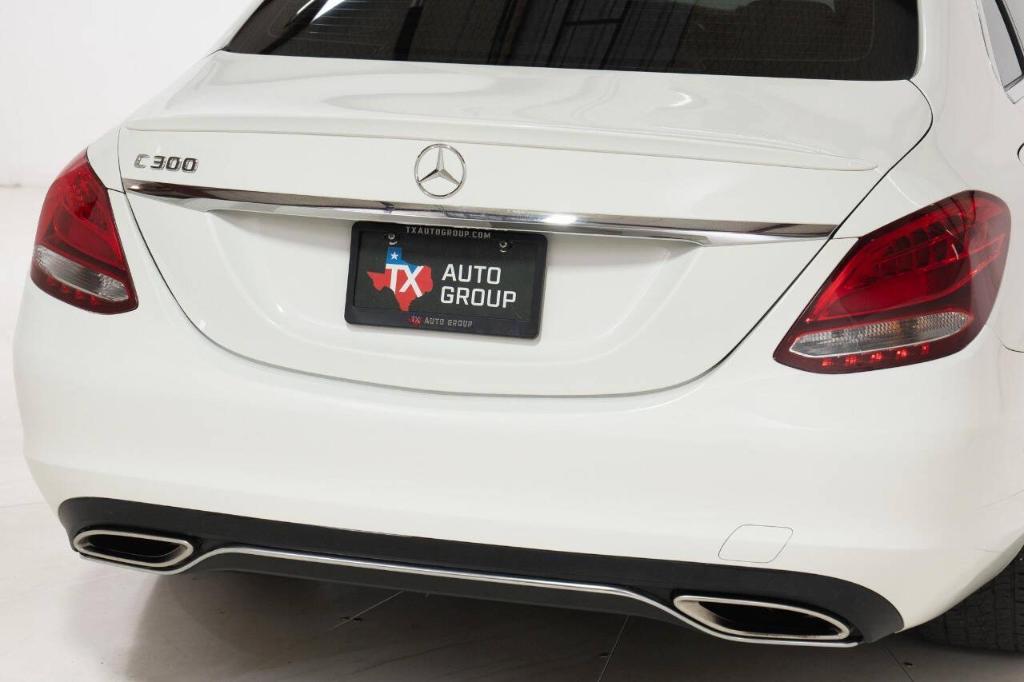 used 2018 Mercedes-Benz C-Class car, priced at $17,999