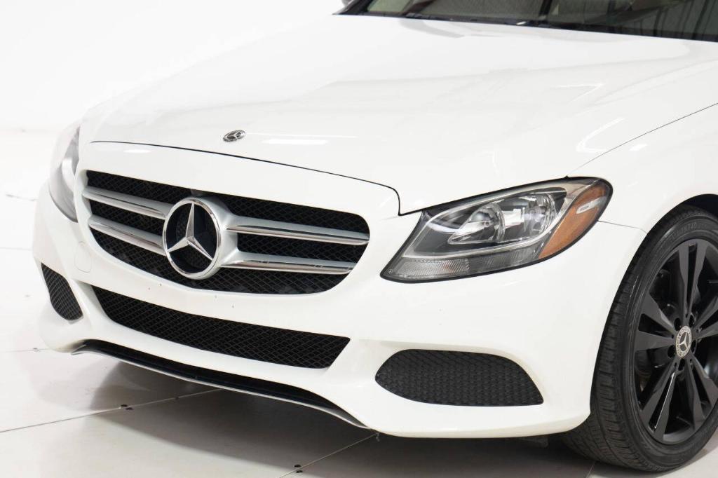 used 2018 Mercedes-Benz C-Class car, priced at $17,999