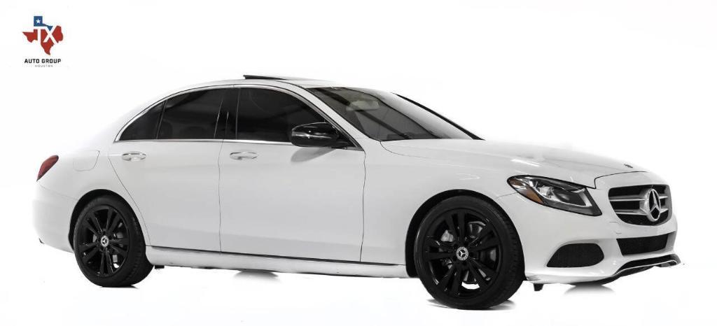 used 2018 Mercedes-Benz C-Class car, priced at $17,999