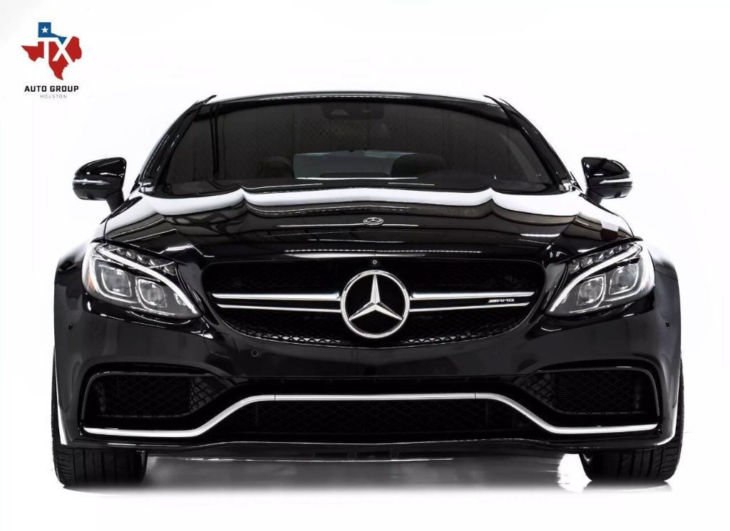 used 2018 Mercedes-Benz AMG C 63 car, priced at $44,500