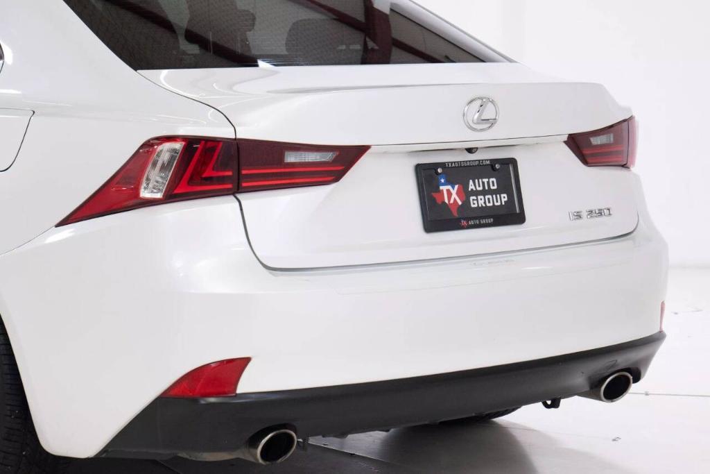 used 2015 Lexus IS 250 car, priced at $15,933