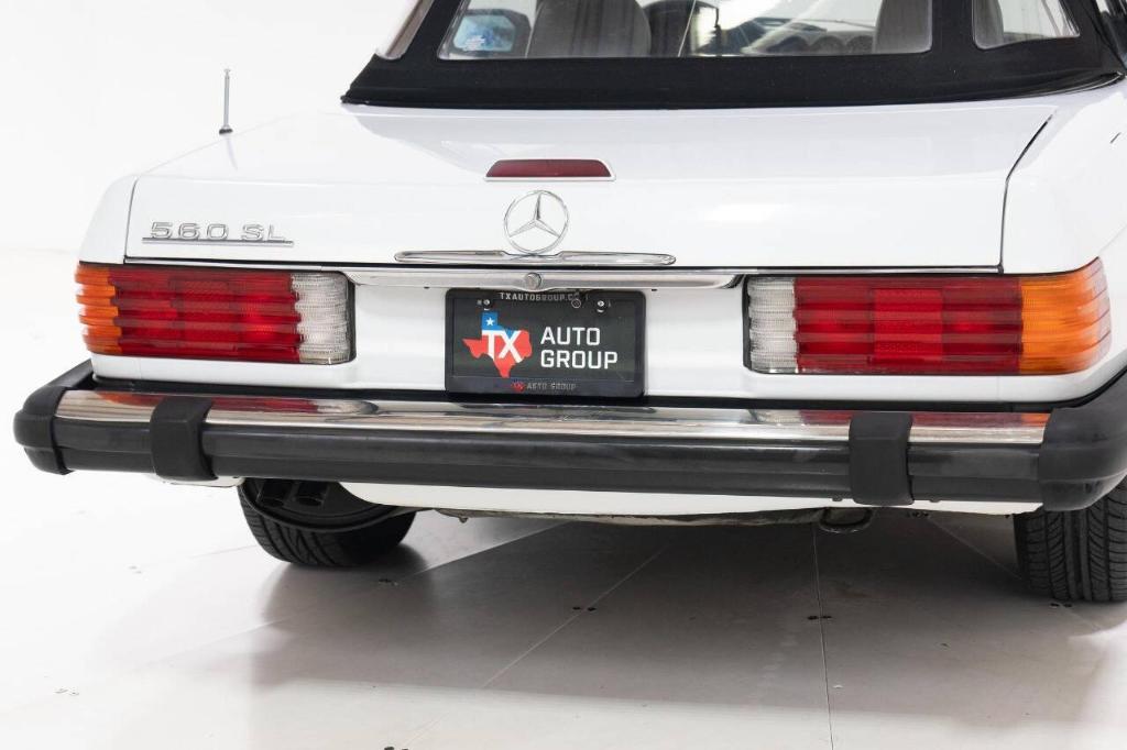 used 1987 Mercedes-Benz SL-Class car, priced at $19,495