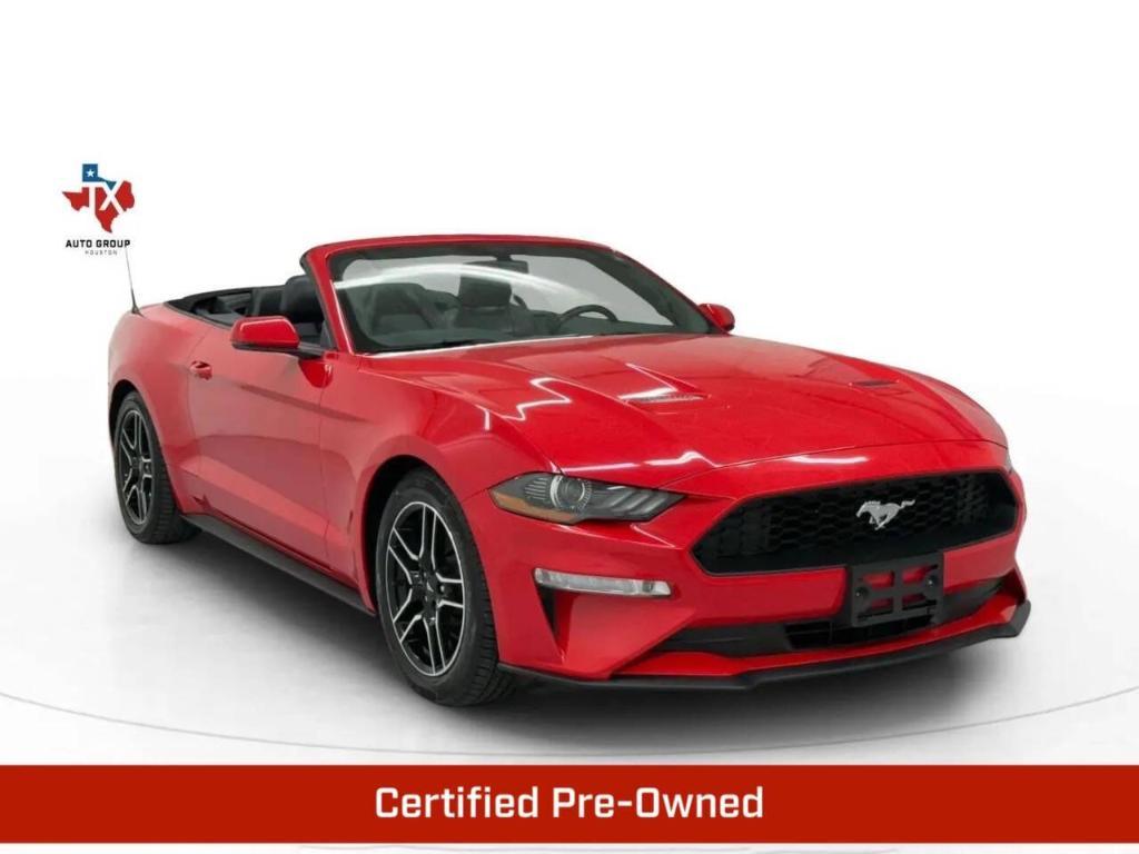 used 2018 Ford Mustang car, priced at $19,833