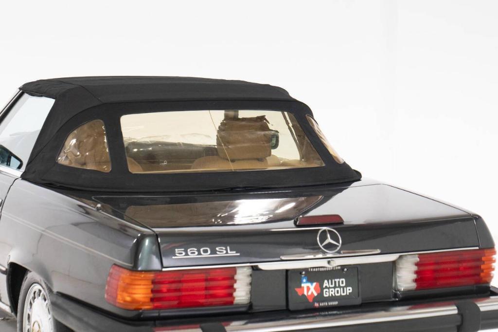 used 1989 Mercedes-Benz SL-Class car, priced at $29,895