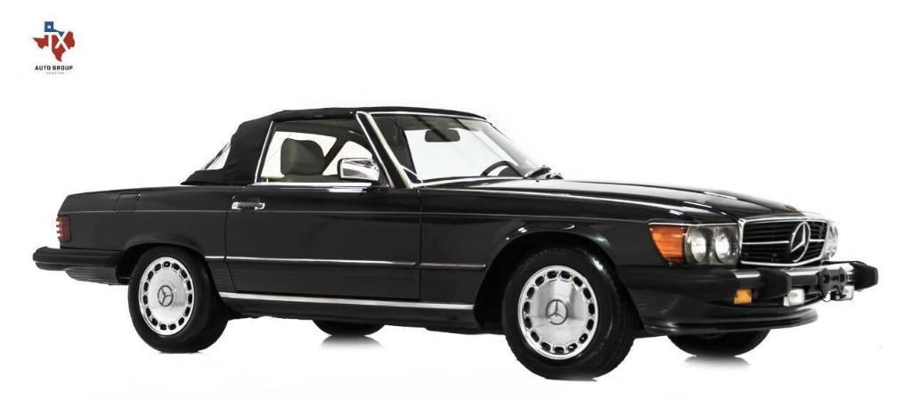 used 1989 Mercedes-Benz SL-Class car, priced at $29,895