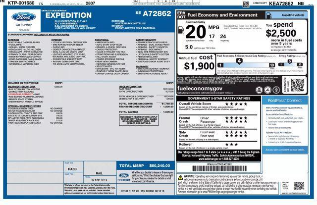 used 2019 Ford Expedition car, priced at $24,995