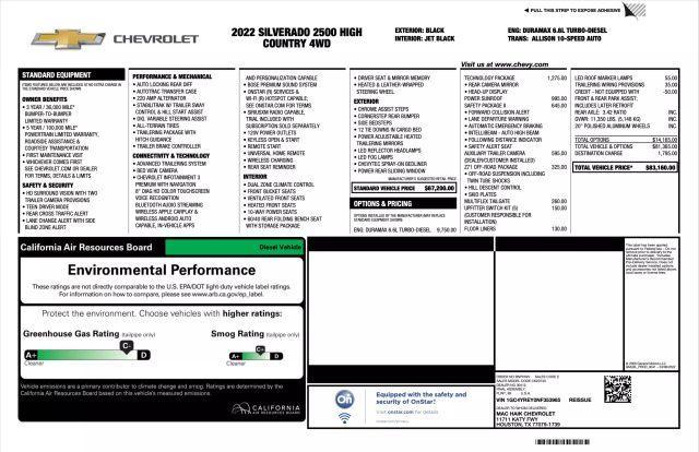 used 2022 Chevrolet Silverado 2500 car, priced at $58,995