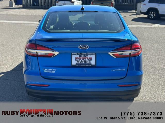 used 2019 Ford Fusion Energi car, priced at $13,995