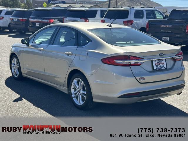used 2018 Ford Fusion Hybrid car, priced at $13,995