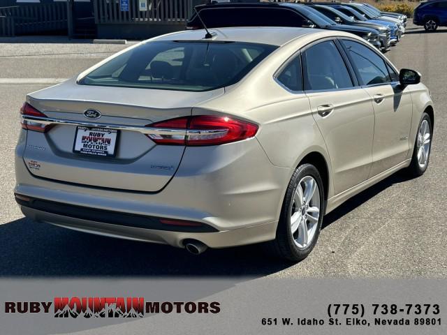 used 2018 Ford Fusion Hybrid car, priced at $13,995