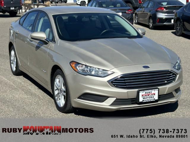 used 2018 Ford Fusion Hybrid car, priced at $13,995