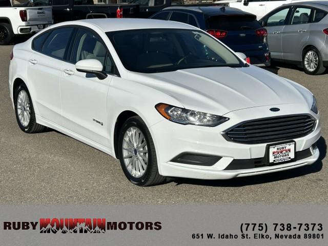 used 2018 Ford Fusion Hybrid car, priced at $14,995