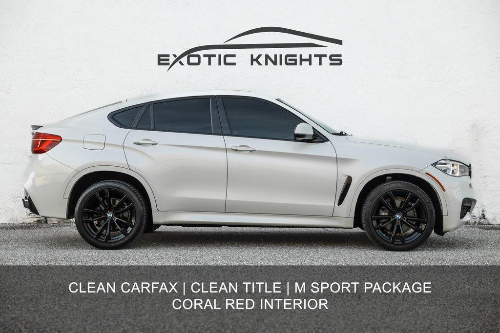 used 2018 BMW X6 car, priced at $26,750