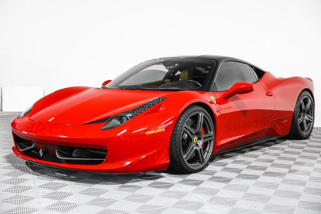used 2010 Ferrari 458 Italia car, priced at $199,995