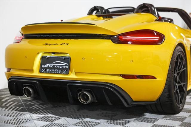used 2025 Porsche 718 Spyder car, priced at $219,995