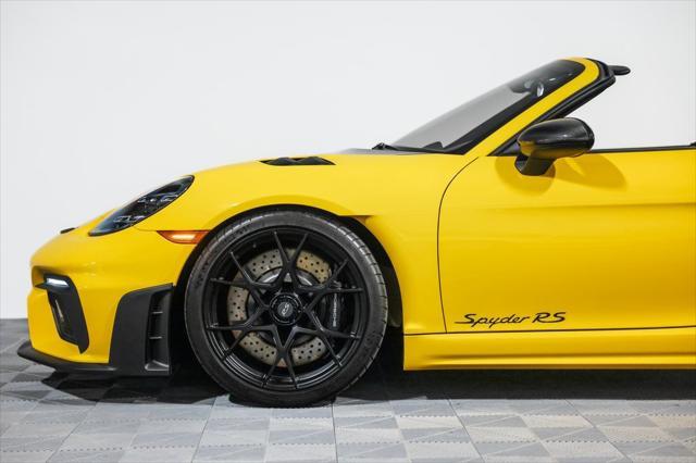 used 2025 Porsche 718 Spyder car, priced at $219,995