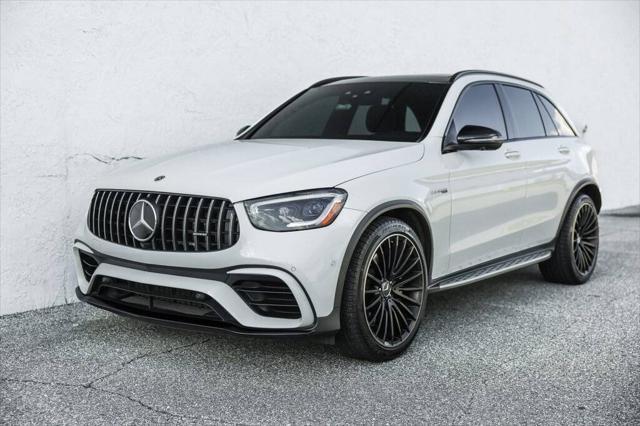 used 2021 Mercedes-Benz AMG GLC 63 car, priced at $59,995