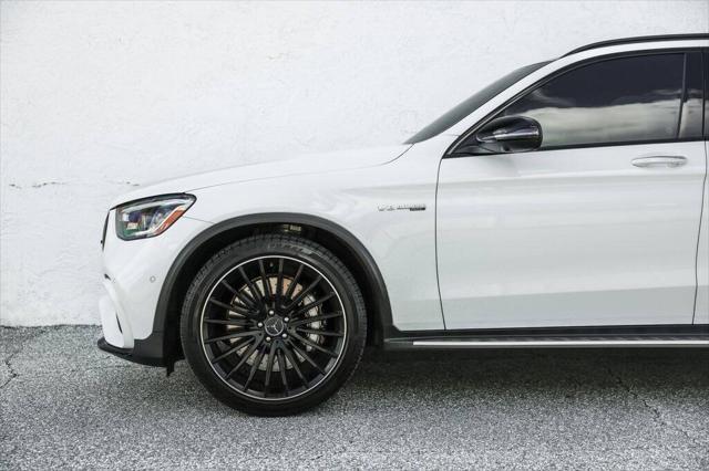 used 2021 Mercedes-Benz AMG GLC 63 car, priced at $59,995