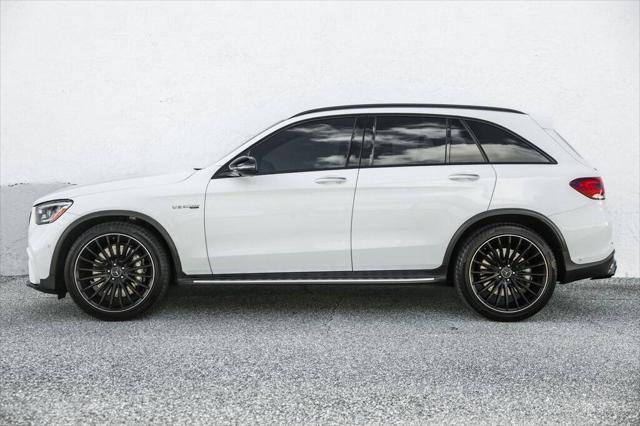 used 2021 Mercedes-Benz AMG GLC 63 car, priced at $59,995