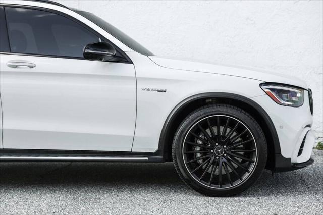 used 2021 Mercedes-Benz AMG GLC 63 car, priced at $59,995