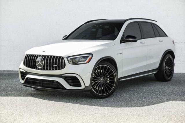 used 2021 Mercedes-Benz AMG GLC 63 car, priced at $59,995